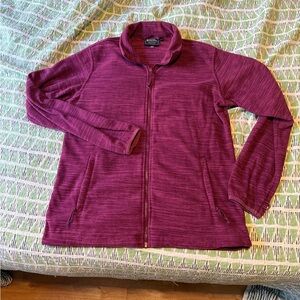 Mountain Hardware fleece zip up jacket, size 8